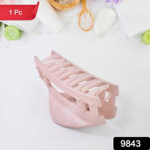 Plastic Hair Clamp Grip, Simple Matte Hair Barrette Clamp (1 Pc)