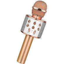 Close-up of wireless microphone